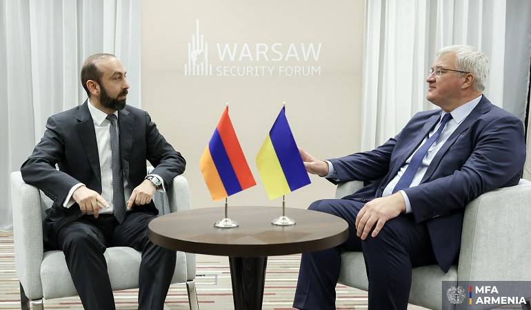 Հայաստանի և Ուկրաինայի ԱԳ նախարարների հանդիպումը