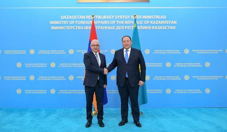Discussions between the Foreign Ministries of Armenia and Kazakhstan