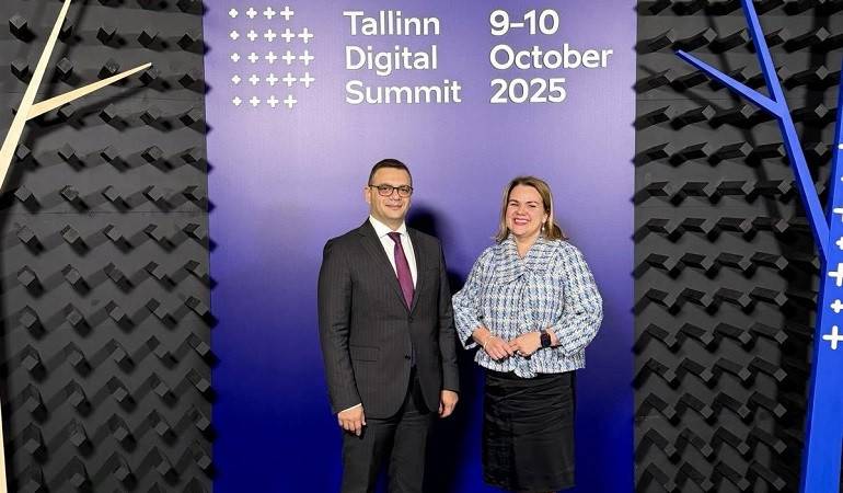 Meeting of Deputy Foreign Minister of Armenia Robert Abisoghomonyan with Undersecretary for Global Affairs of the Foreign Ministry of Estonia Minna-Liina Lind