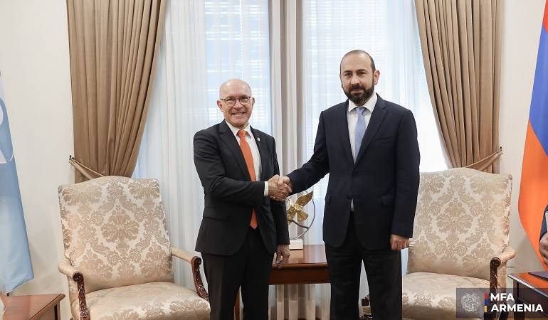Meeting of the Foreign Minister of Armenia with the  Executive Secretary of the Comprehensive Nuclear-Test-Ban Treaty Organization (CTBTO)