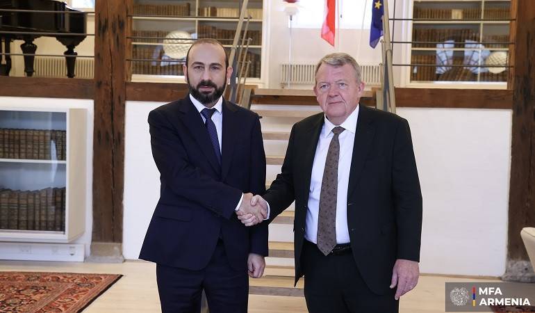 Meeting of the Foreign Ministers of Armenia and Denmark