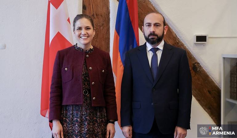 Meeting between the Foreign Minister of Armenia and the Minister for European Affairs of Denmark