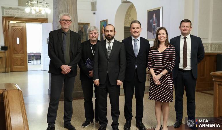 Meeting of the Foreign Minister of Armenia with the Deputy Speaker of the Danish Parliament and Members of the Foreign Affairs and European Affairs Committees