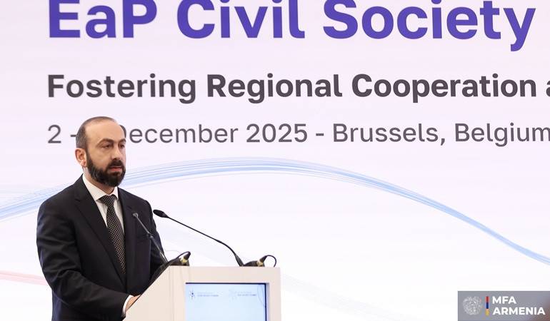 ՀՀ ԱԳ նախարար Արարատ Միրզոյանի ելույթը Արևելյան գործընկերության քաղաքացիական հասարակության ֆորումի գագաթաժողովի բացմանը