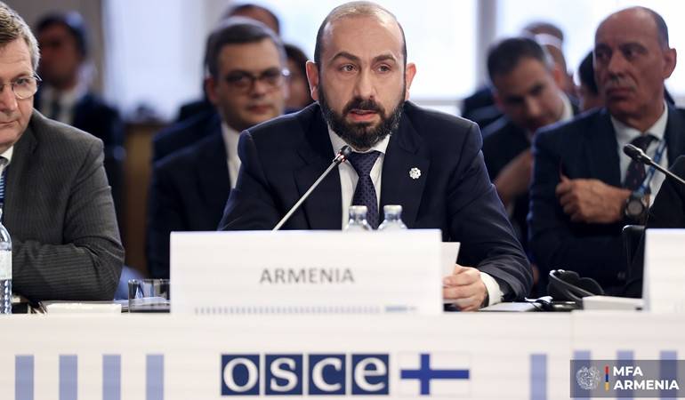 Speech by the Minister of Foreign Affairs of Armenia at the 32nd OSCE Ministerial Council Meeting