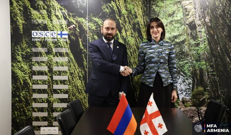 Meeting of the Foreign Ministers of Armenia and Georgia