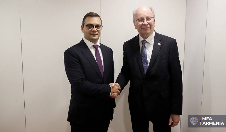 ՀՀ ԱԳ նախարարի տեղակալ Ռոբերտ Աբիսողոմոնյանի հանդիպումը Շվեդիայի Թագավորության ԱԳ նախարարության պետքարտուղար Դագ Հարթելիուսի հետ