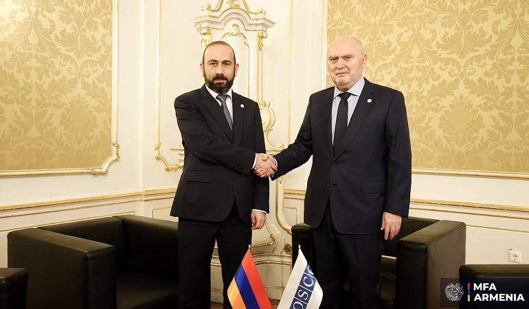 Meeting of Foreign Minister of Armenia and OSCE Secretary General