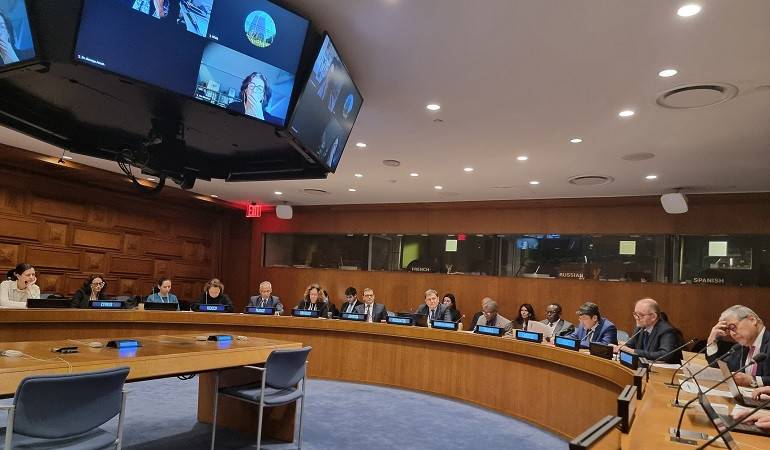 Deputy Foreign Minister of Armenia Robert Abisoghomonyan participated in the side event entitled “Early warning - early action for genocide and atrocity prevention: Strengthening global partnerships”