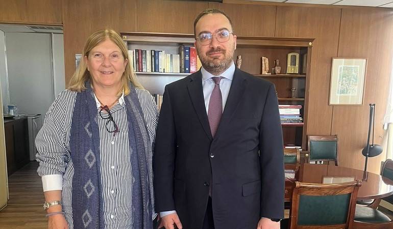 ՀՀ ԱԳՆ գլխավոր քարտուղարի հանդիպումը Հունաստանի ԱԳՆ գլխավոր քարտուղարի հետ