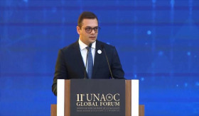 Deputy Foreign Minister of Armenia Robert Abisoghomonyan participated in the 11th Global Forum of the UNAOC