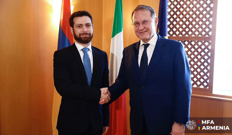 Քաղաքական խորհրդակցություններ Հայաստանի և Իտալիայի արտաքին քաղաքական գերատեսչությունների միջև