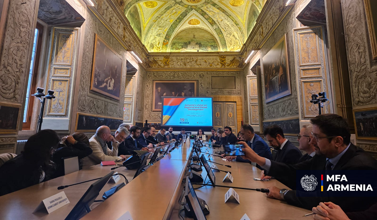 ՀՀ ԱԳ նախարարի տեղակալի մասնակցությունը &laquo;Հայաստանի տեսլականը տարածաշրջանային և գլոբալ զարգացումների վերաբերյալ&raquo; խորագրով քննարկմանը