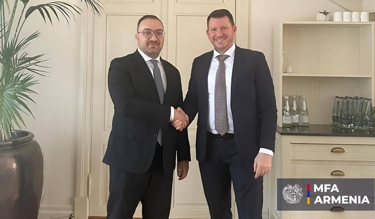 Հայաստանի և Էստոնիայի ԱԳՆ գլխավոր քարտուղարների հանդիպումը