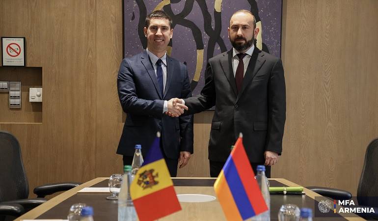 Встреча министров иностранных дел Армении и Молдовы