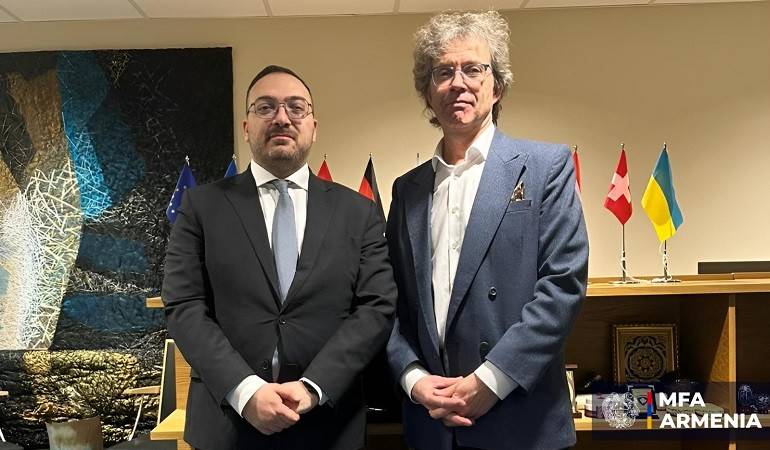 ՀՀ ԱԳՆ գլխավոր քարտուղարի հանդիպումն Էստոնիայի դիվանագիտական դպրոցի տնօրենի հետ
