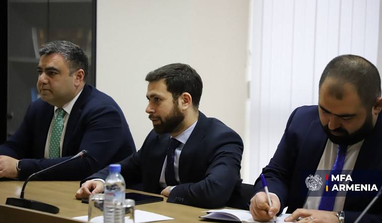 Deputy Minister of Foreign Affairs of Armenia received a bipartisan delegation of staff members of the U.S. House Committee on Foreign Affairs.