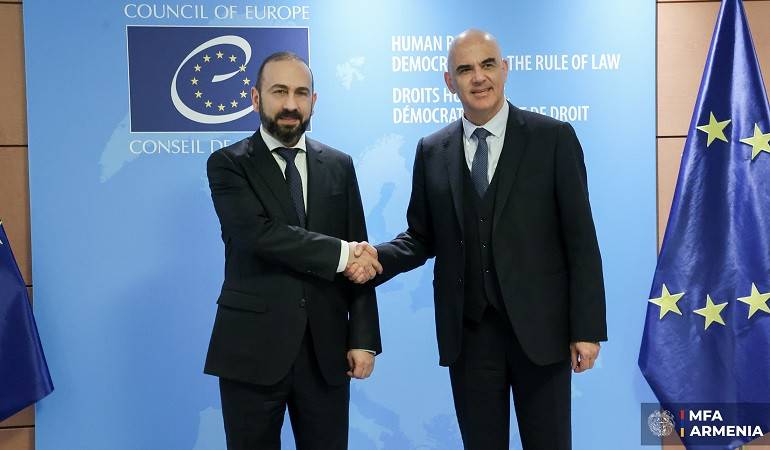 ՀՀ ԱԳ նախարարի հանդիպումը ԵԽ գլխավոր քարտուղարի հետ