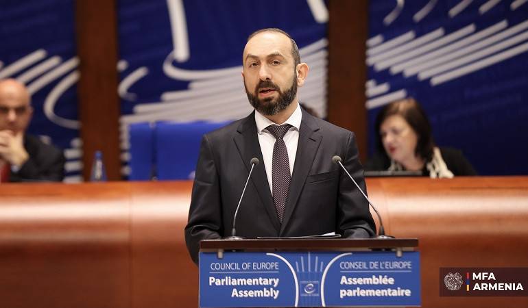 ՀՀ ԱԳ նախարար Արարատ Միրզոյանի ելույթը Եվրոպայի խորհրդի խորհրդարանական վեհաժողովի նստաշրջանին