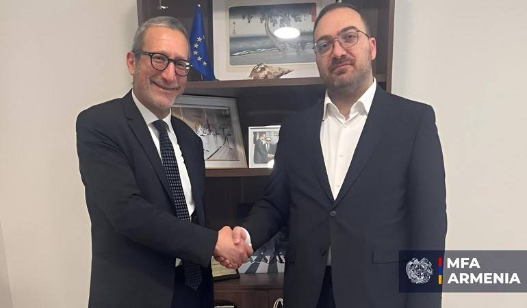 ՀՀ ԱԳՆ գլխավոր քարտուղարի հանդիպումը Կիպրոսի ԱԳՆ Դիվանագիտական ակադեմիայի ղեկավարի հետ