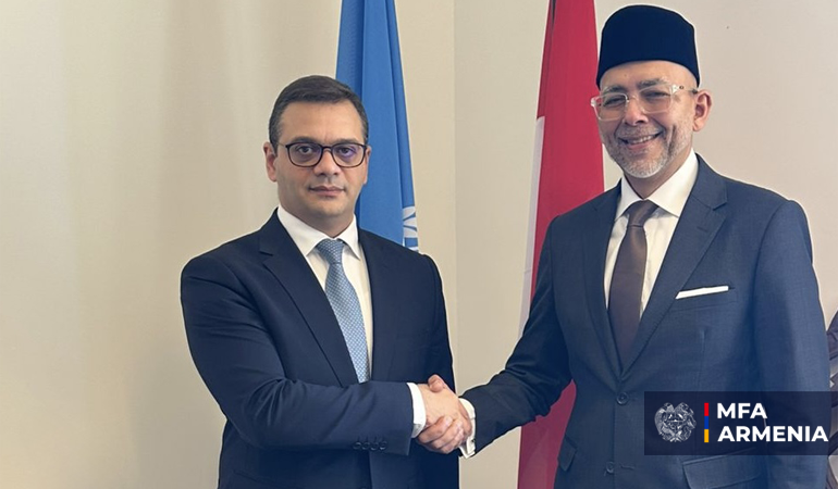 ՀՀ ԱԳ նախարարի տեղակալի հանդիպումը ՄԱԿ Մարդու իրավունքների խորհրդի նախագահի հետ
