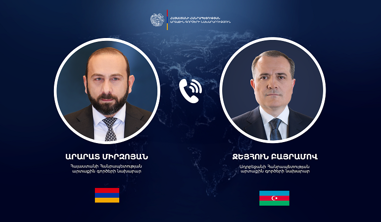Հայաստանի և Ադրբեջանի ԱԳ նախարարների հեռախոսազրույցը