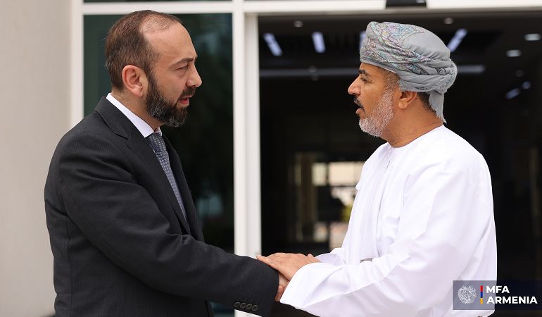 Meeting of the Foreign Minister of Armenia with the Minister of Transport, Communications and Information Technology of Oman