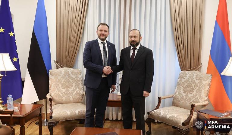 Հայաստանի և Էստոնիայի ԱԳ նախարարների հանդիպումը