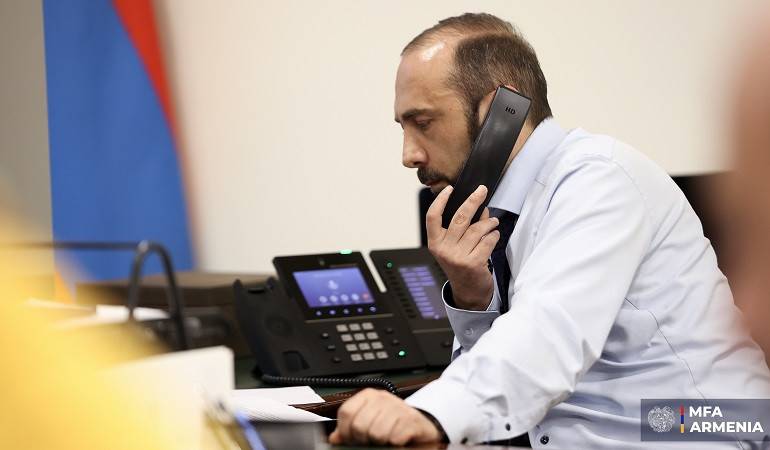 Հայաստանի և Բելգիայի ԱԳ նախարարների հեռախոսազրույցը