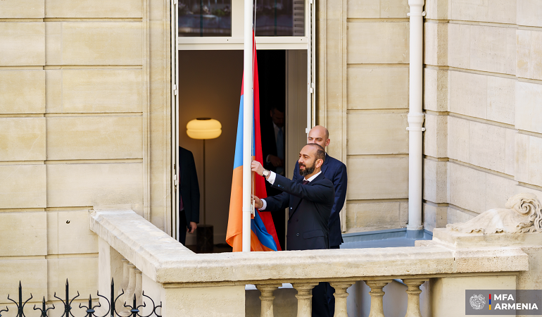 Ֆրանսիայում ՀՀ դեսպանության նոր շենքի բացումը