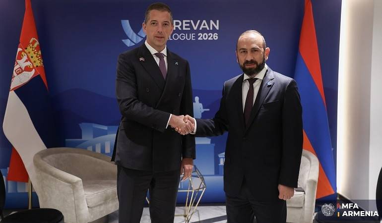 Հայաստանի և Սերբիայի ԱԳ նախարարների հանդիպումը