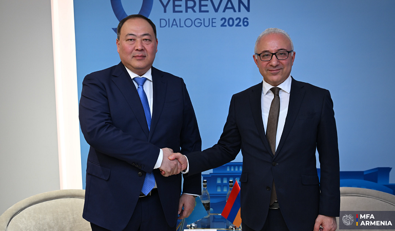 ՀՀ ԱԳ նախարարի տեղակալի հանդիպումը Ղազախստանի ԱԳ նախարարի տեղակալի հետ