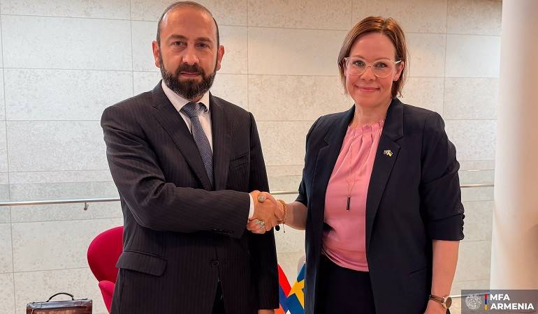 Հայաստանի և Շվեդիայի ԱԳ նախարարների հանդիպումը