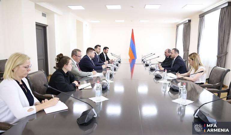 ՀՀ ԱԳՆ գլխավոր քարտուղարն ընդունել է Գերմանիայի Բունդեսթագի պատվիրակությանը