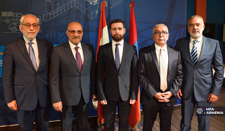 Լիբանանին տրամադրված մարդասիրական օգնության հանձնման պաշտոնական արարողությունը
