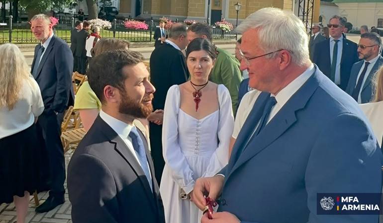 Participation of the Deputy Minister of Foreign Affairs of Armenia in the celebrations marking the 975th anniversary of the founding of the Kyiv-Pechersk Lavra