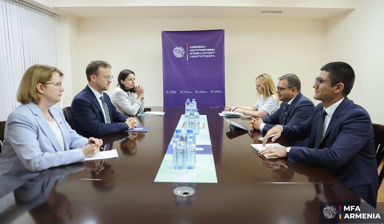 ՀՀ ԱԳ նախարարի տեղակալի հանդիպումը Գերմանիայի Բունդեսթագի պատգամավորի հետ