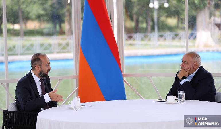 ՀՀ ԱԳ նախարար Արարատ Միրզոյանի հարցազրույցը Հանրային հեռուստաընկերությանը. մաս 2