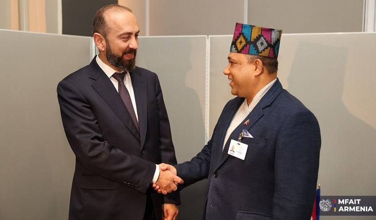 ՀՀ ԱԳՄԱ նախարարի և Նեպալի ԱԳ նախարարի հանդիպումը