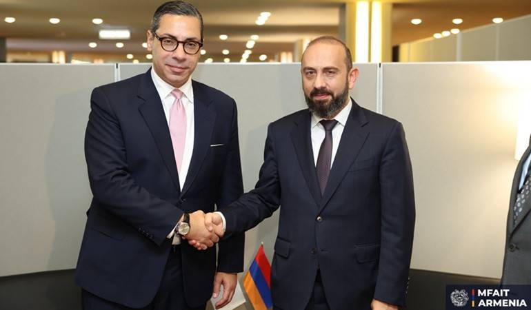 Հայաստանի ԱԳՄԱ նախարարի և Կիպրոսի ԱԳ նախարարի հանդիպումը