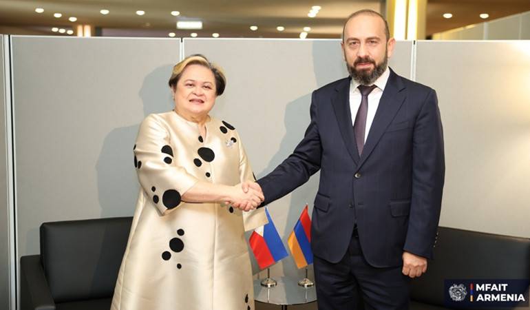 Հայաստանի ԱԳՄԱ նախարարի և Ֆիլիպինների ԱԳ  քարտուղարի հանդիպումը