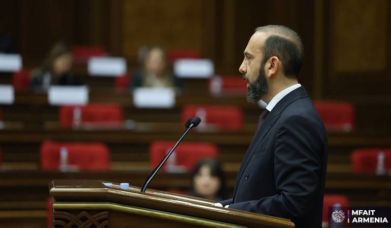 ՀՀ ԱԳՄԱ նախարարի զեկույցն ԱԺ լիագումար նիստում. Խաղաղության խորհրդի կանոնադրություն