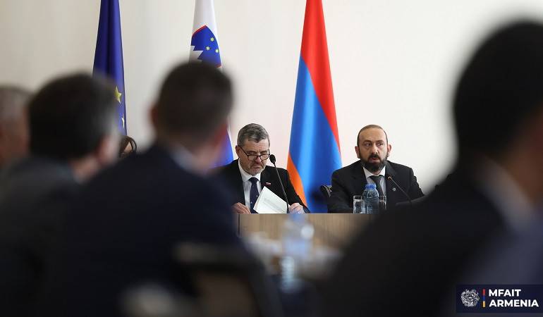 ՀՀ ԱԳՄԱ նախարար Արարատ Միրզոյանի մասնակցությունը Հայաստան-Սլովենիա գործարար համաժողովին