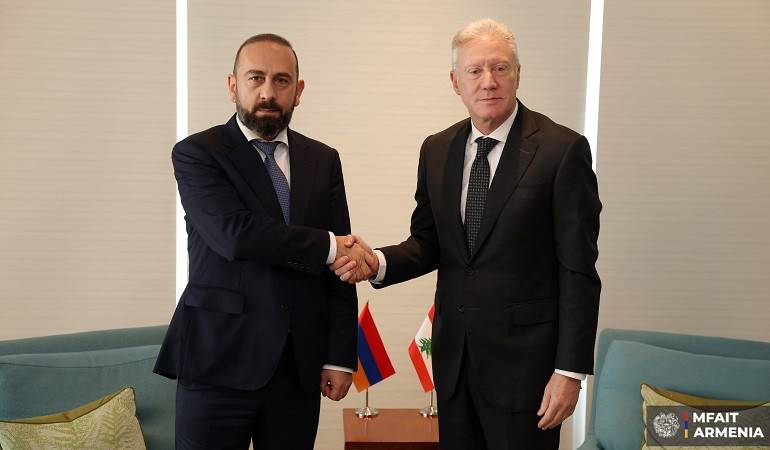 ՀՀ ԱԳՄԱ նախարարի հանդիպումը Լիբանանի ԱԳ նախարարի հետ