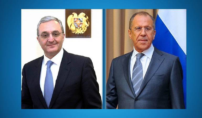 Phone Conversation between the Foreign Ministers of Armenia and Russia