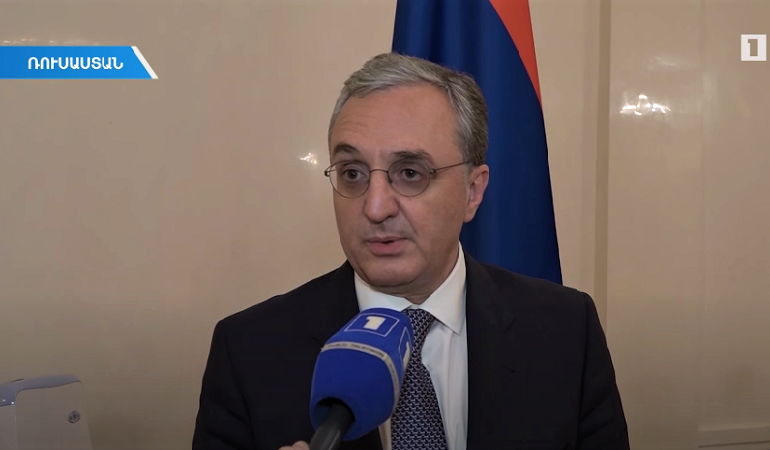 Briefing of the Foreign Minister of Zohrab Mnatsakanyan on the results of the statement of Foreign Ministers of the Russian Federation, the Republic of Armenia and the Republic of Azerbaijan