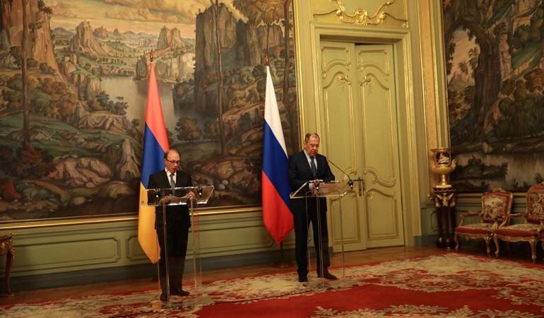 Opening remarks by Foreign Minister of the Republic of Armenia Ara Aivazian at a meeting with journalists following the negotiations with Foreign Minister of the Russian Federation Sergey Lavrov