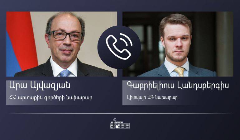 Հեռախոսազրույց Հայաստանի և Լիտվայի արտգործնախարարների միջև