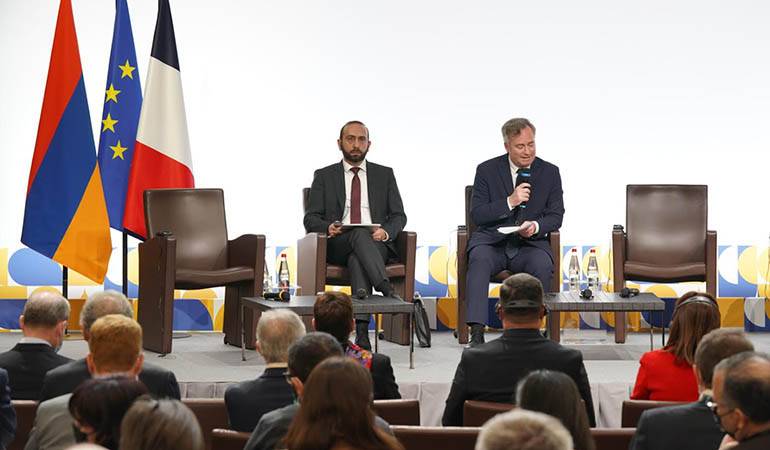 Foreign Minister of Armenia Ararat Mirzoyan participated in the opening ceremony of the "Aspirations: France-Armenia" conference