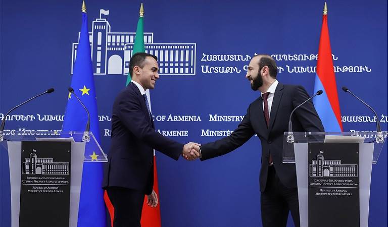 Statement for press by the Foreign Minister of Armenia on the results of the meeting with the Foreign Minister of Italy